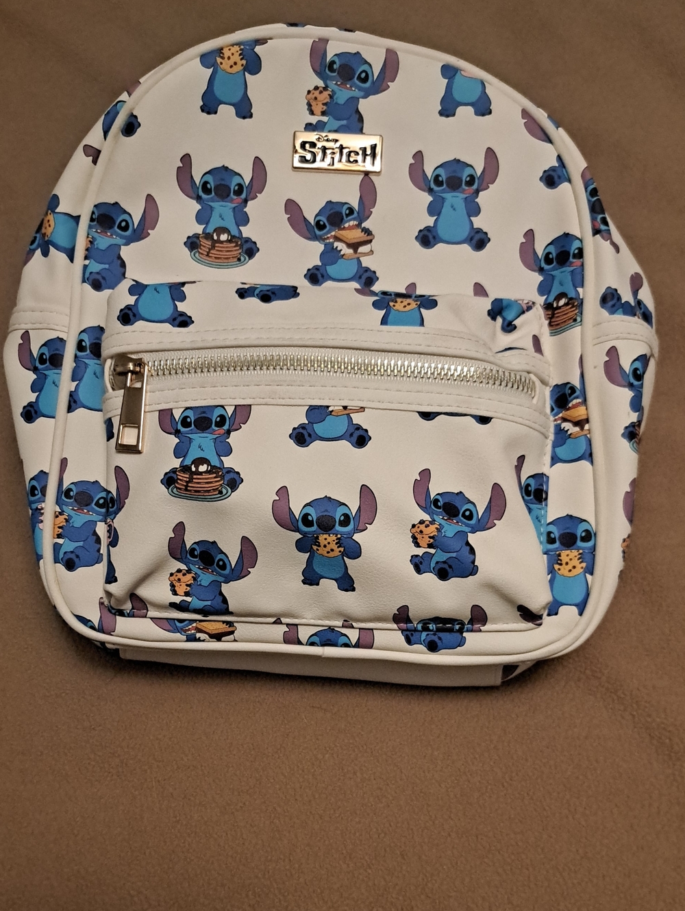 Disney Blue Stitch Printed Mini Backpack